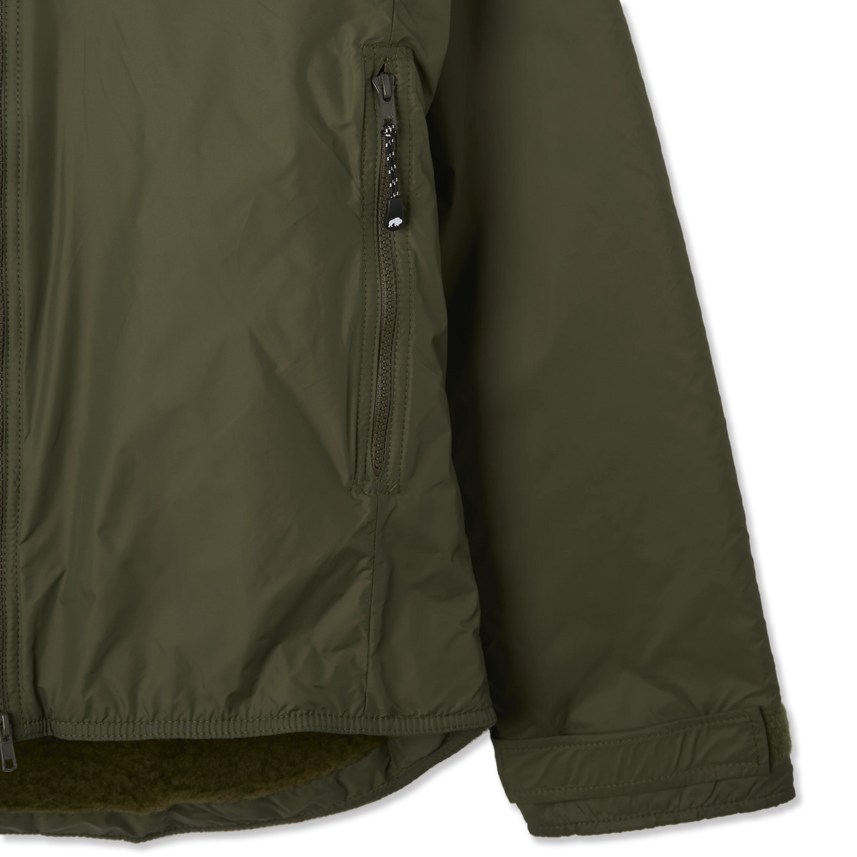Buffalo Systems Belay Jacket Olive - Detail 1