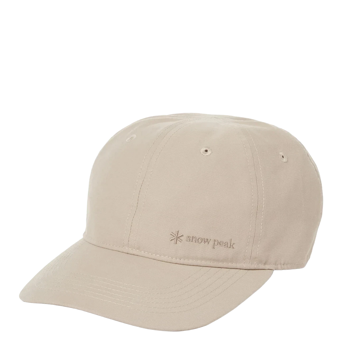 Snow Peak Light Dobby Cloth Cap Greige - View 1