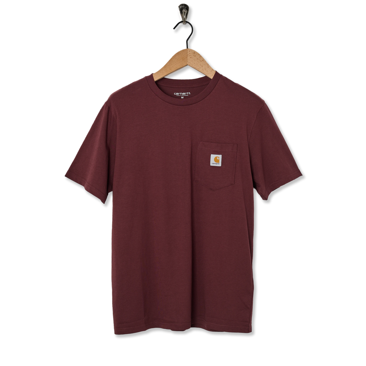 Carhartt WIP S/S Pocket T-Shirt Amarone - Front