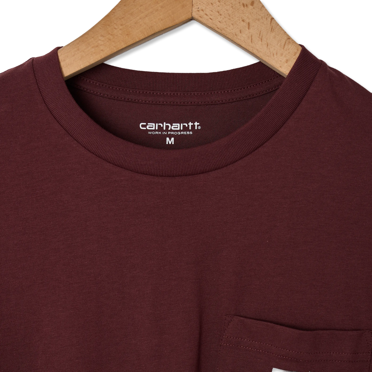 Carhartt WIP S/S Pocket T-Shirt Amarone - Detail 4