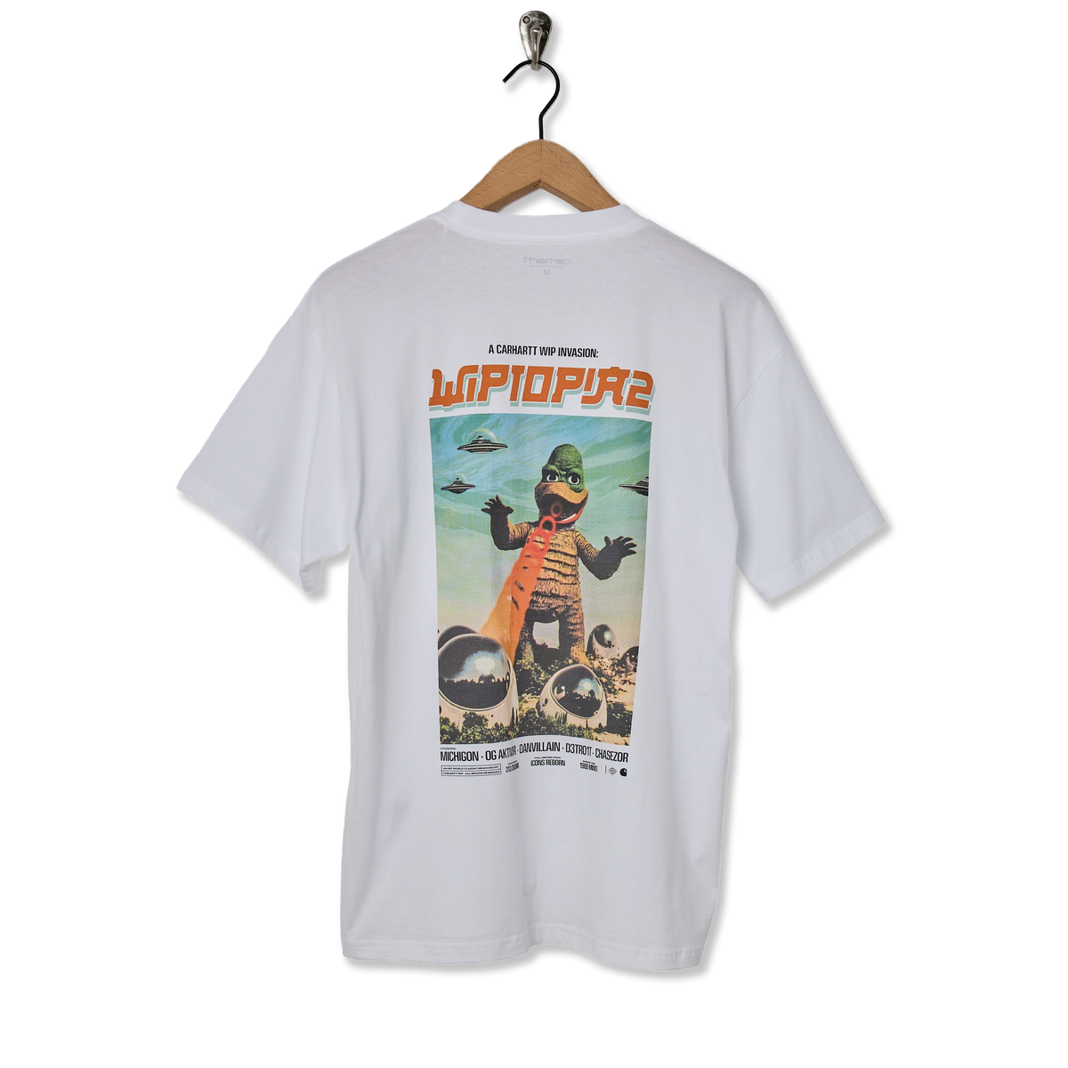 Carhartt WIP S/S Wiptopia II T-Shirt White - Back