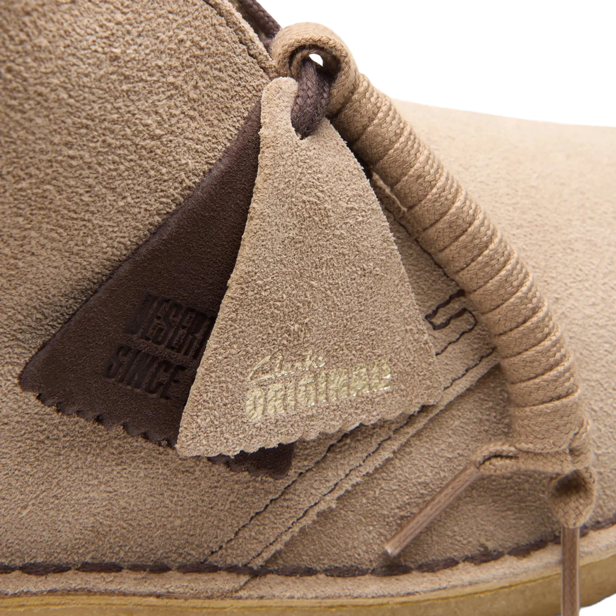 Clarks Originals Desert Boot Wolf Suede - View 7