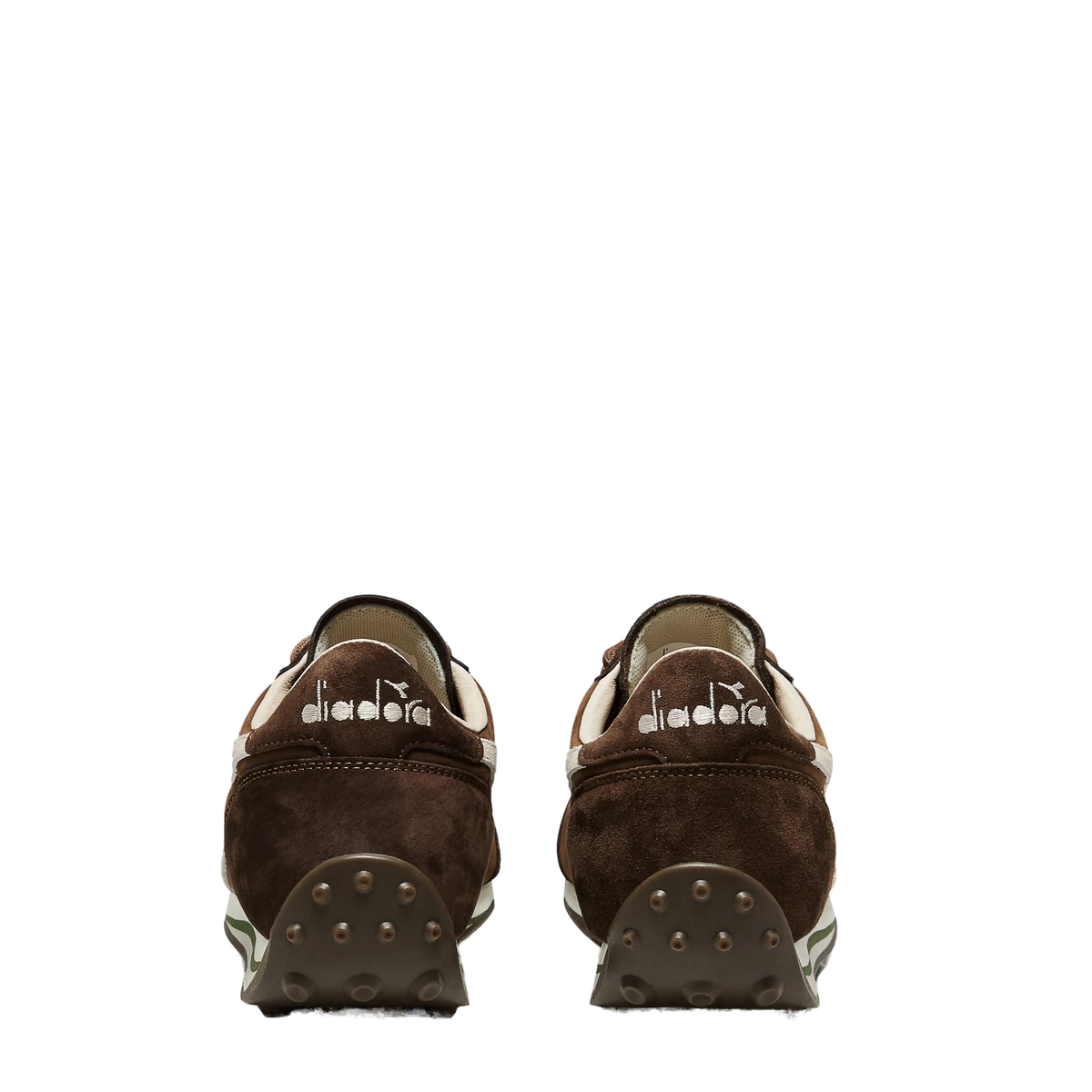 Diadora Rally Waxed Trainer Brown Chestnut - View 4