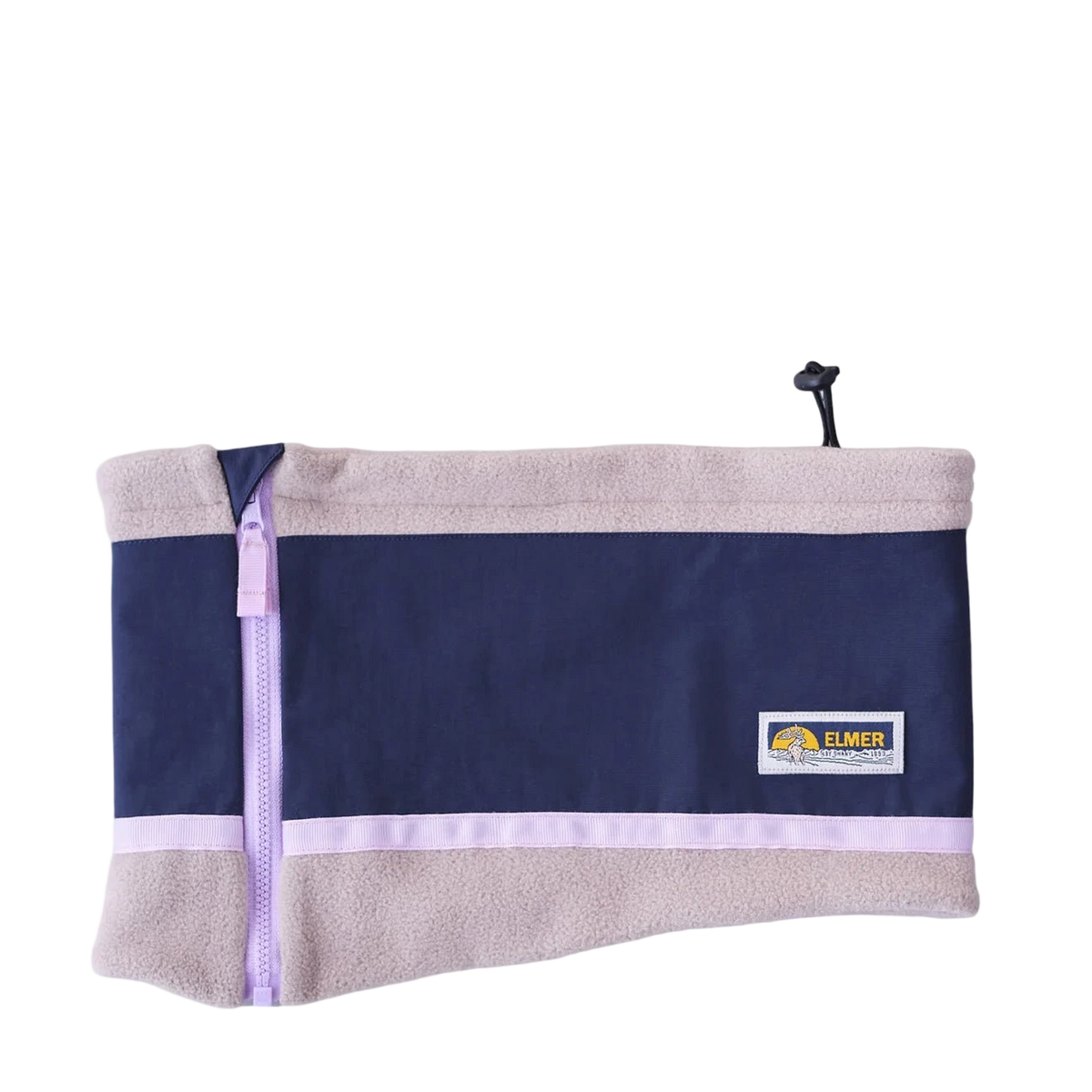 Elmer Reversible Neck Warmer Beige/Navy - View 1