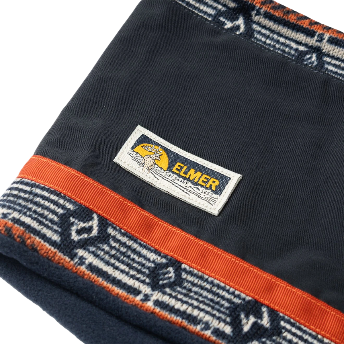 Elmer Reversible Neck Warmer Navy Elmer Print - View 3