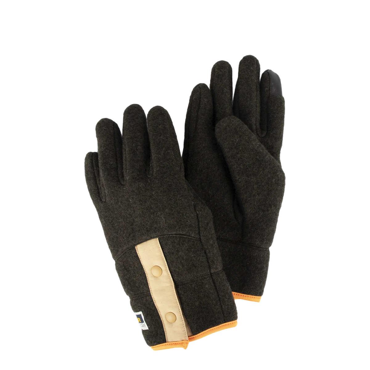 Elmer Gloves Recycled Wool Fleece Glove Khaki