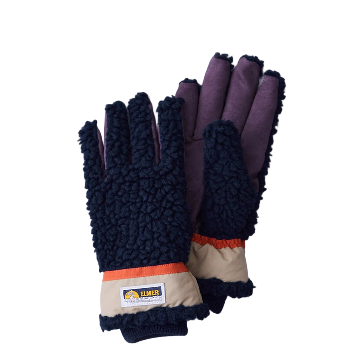 Elmer Teddy Glove Beige/Navy