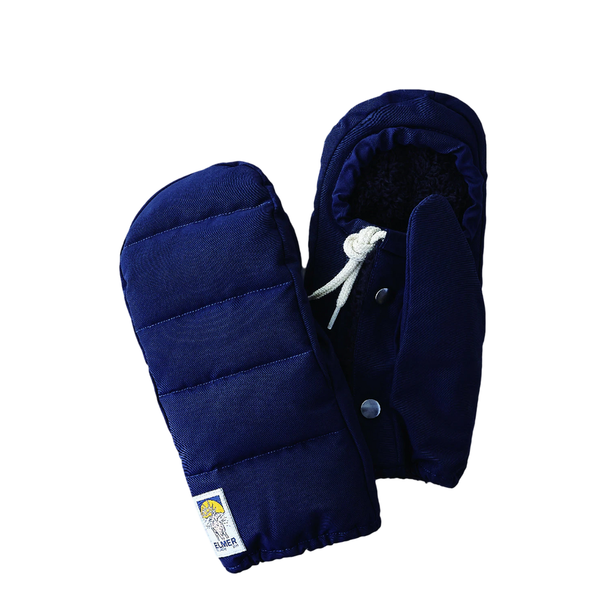 Elmer Gloves Cover Down Mitten Navy