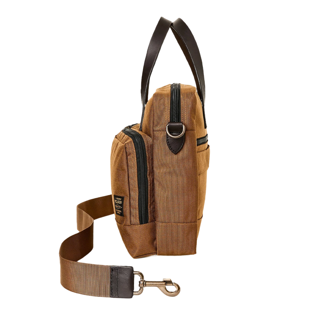 Filson Dryden Briefcase Whiskey - View 4