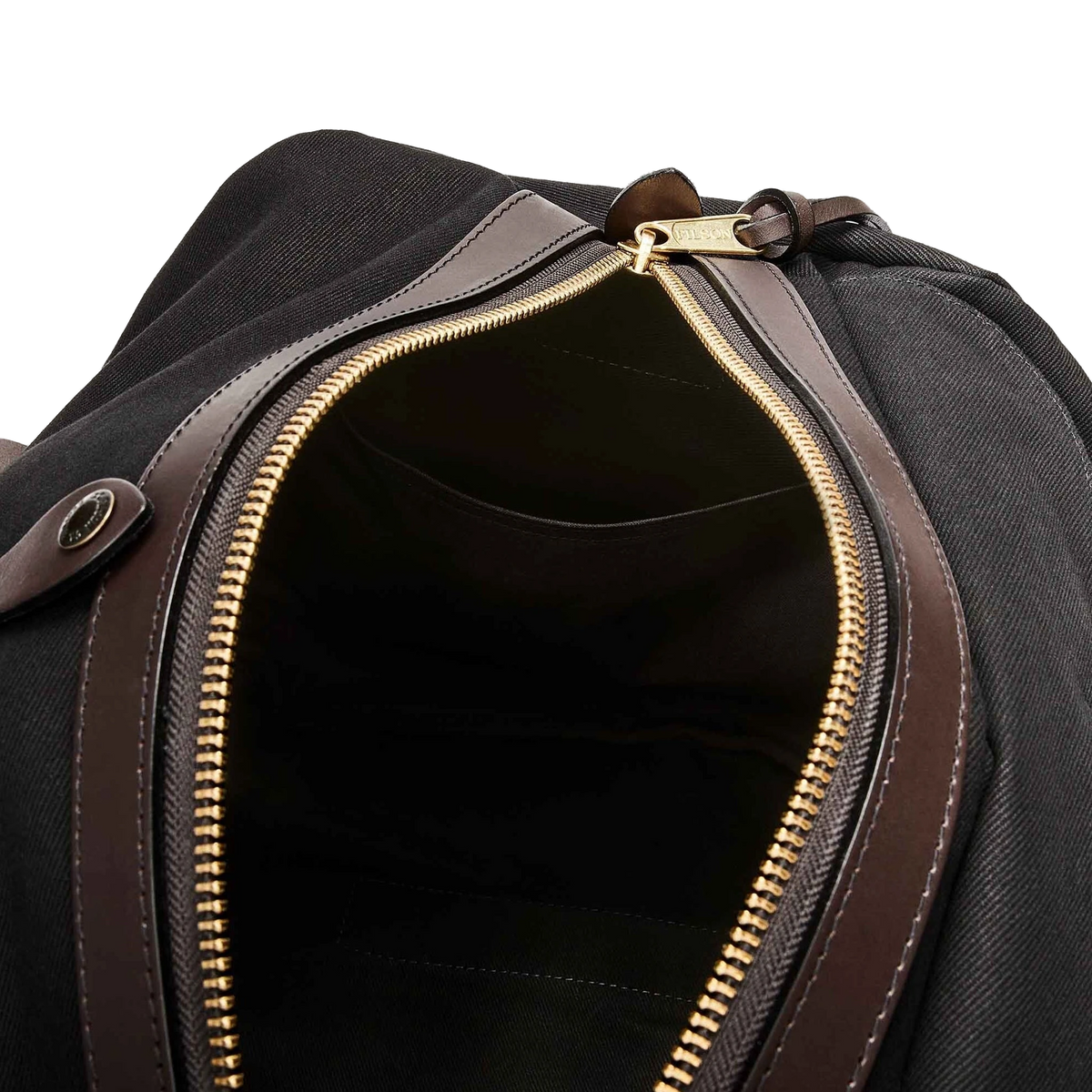 Filson Medium Rugged Twill Duffle Bag Black - View 6