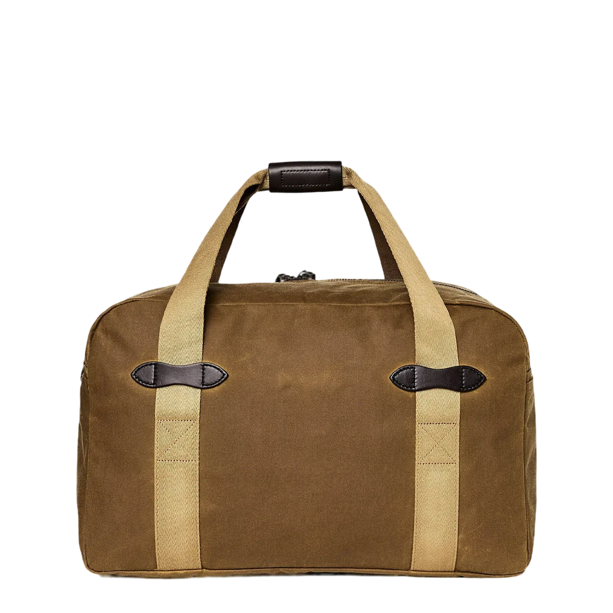 Filson Tin Cloth Medium Duffle Bag Dark Tan - View 2