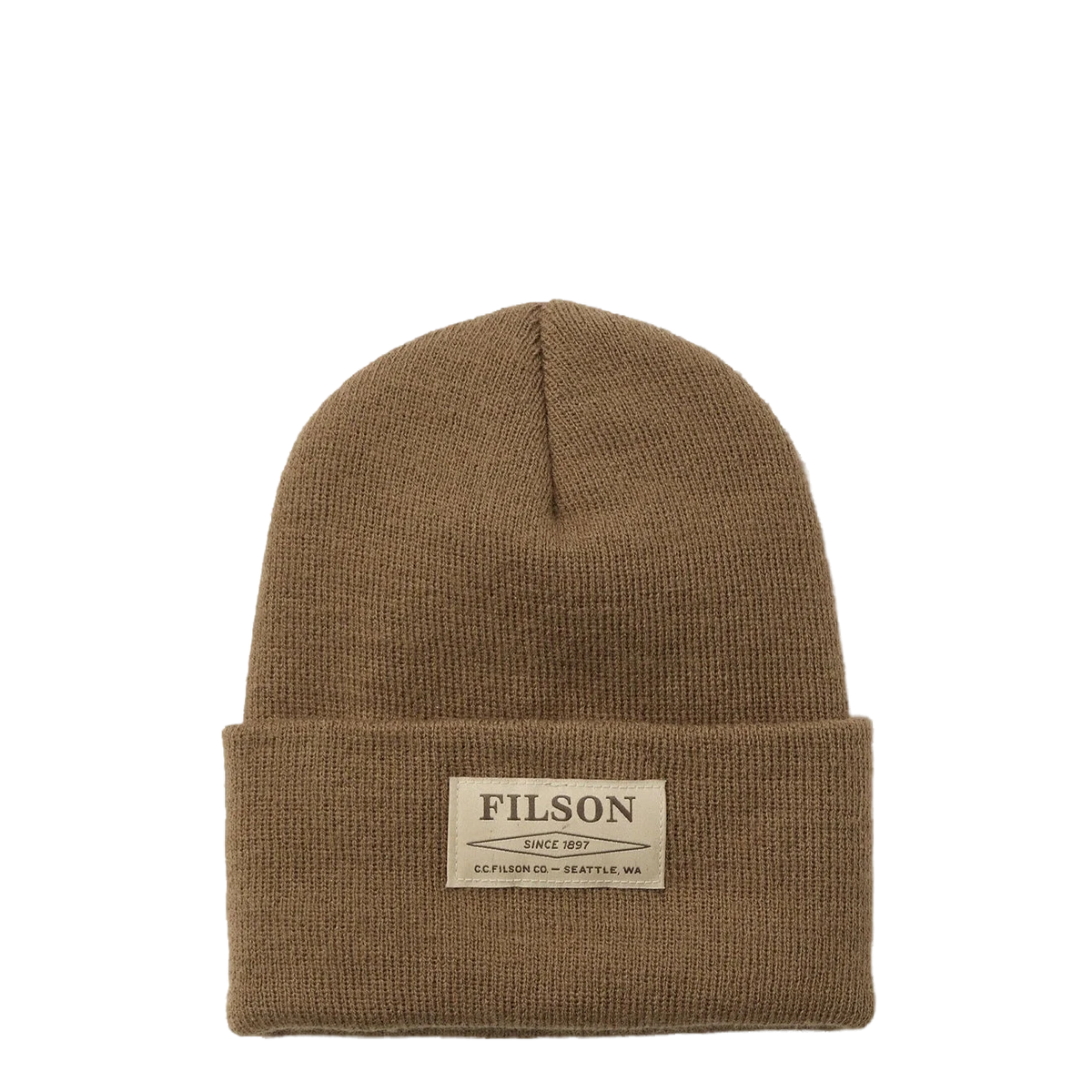 Filson Ballard Watch Cap Dark Mushroom - View 1