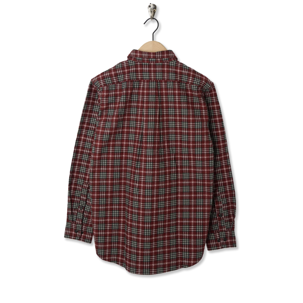 Filson Field Flannel Shirt Russet Red Plaid - Back