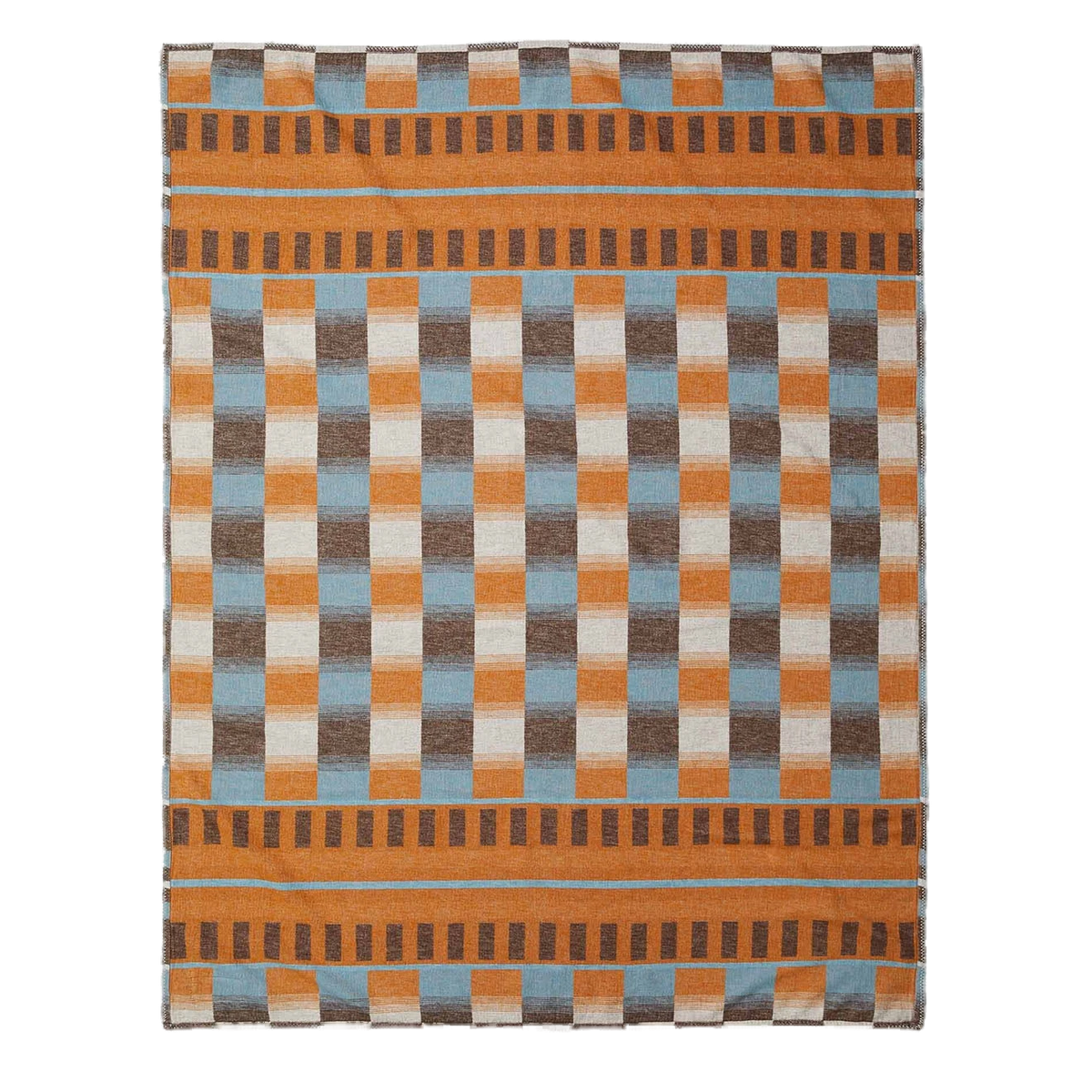 Filson Western Tracks Blanket Blue Gold Multi - View 1