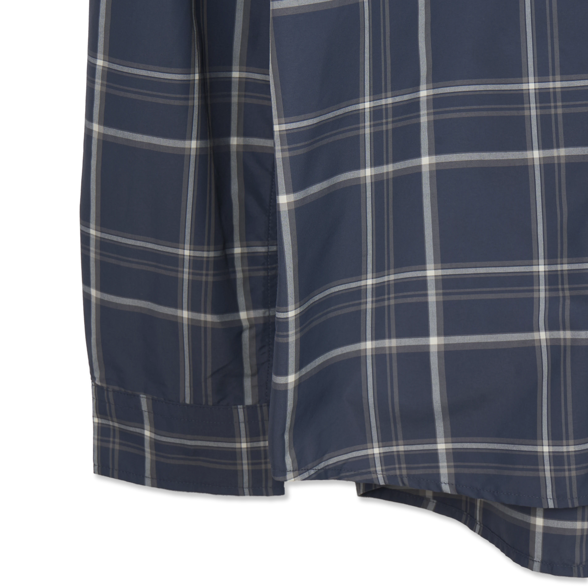 Fjallraven Abisko Hike Shirt LS Classic Dark Navy / Chalk White - Detail 3