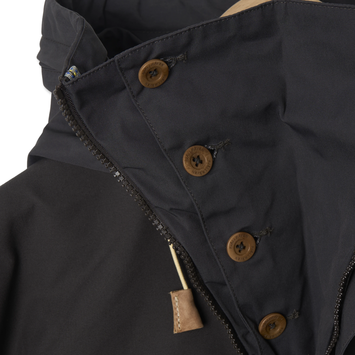 Fjallraven Anorak No. 8 Dark Grey - Detail 4