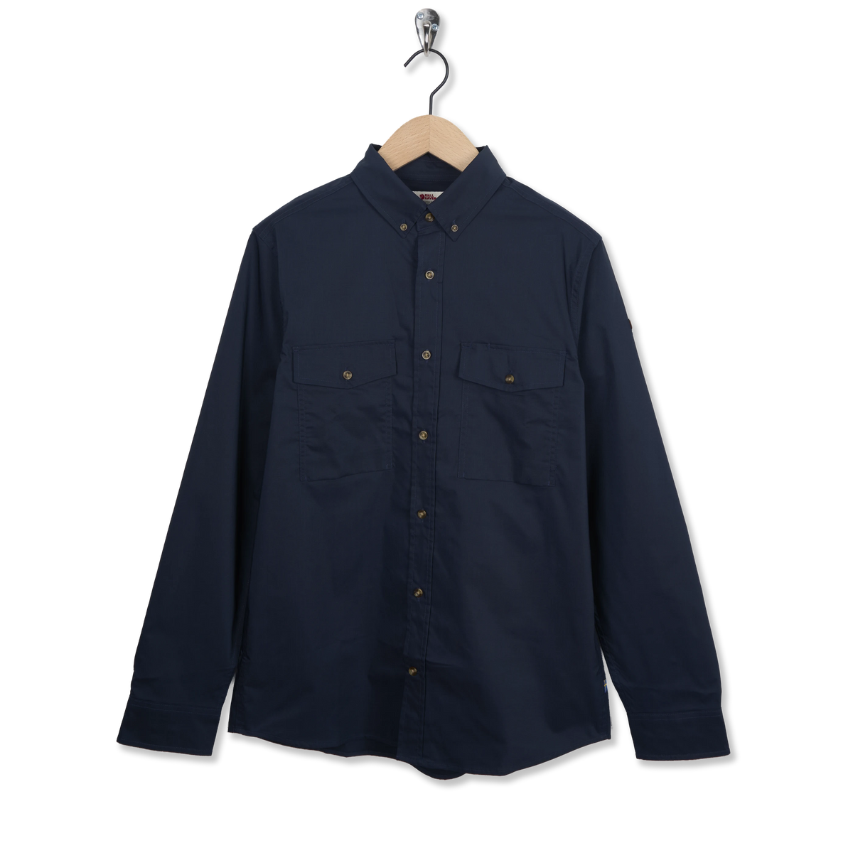 Fjallraven Ovik G-1000 L/S Shirt Dark Navy - Front