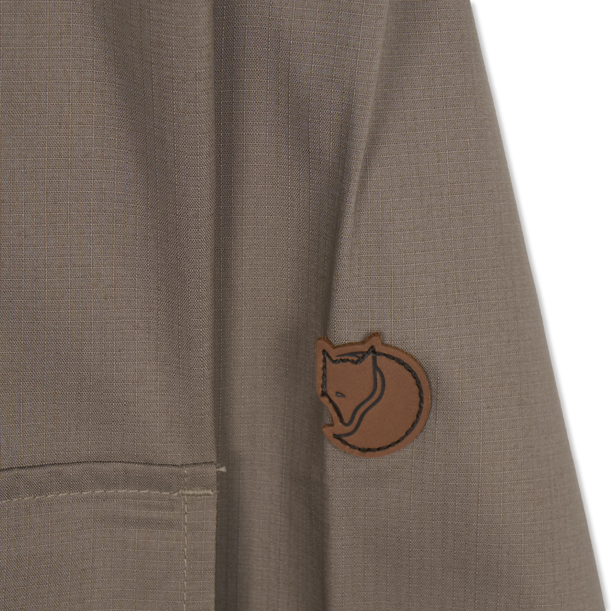 Fjallraven Ovik G-1000 L/S Shirt Suede Brown - Detail 5