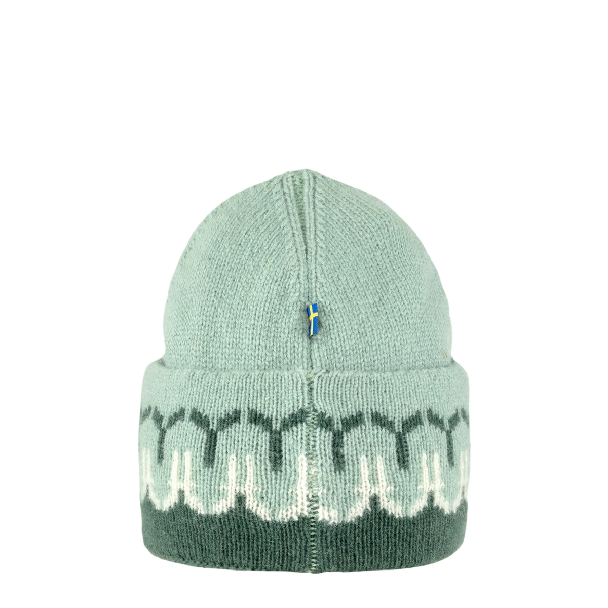 Fjallraven Ovik Path Knit Beanie Deep Patina / Misty Green - View 2