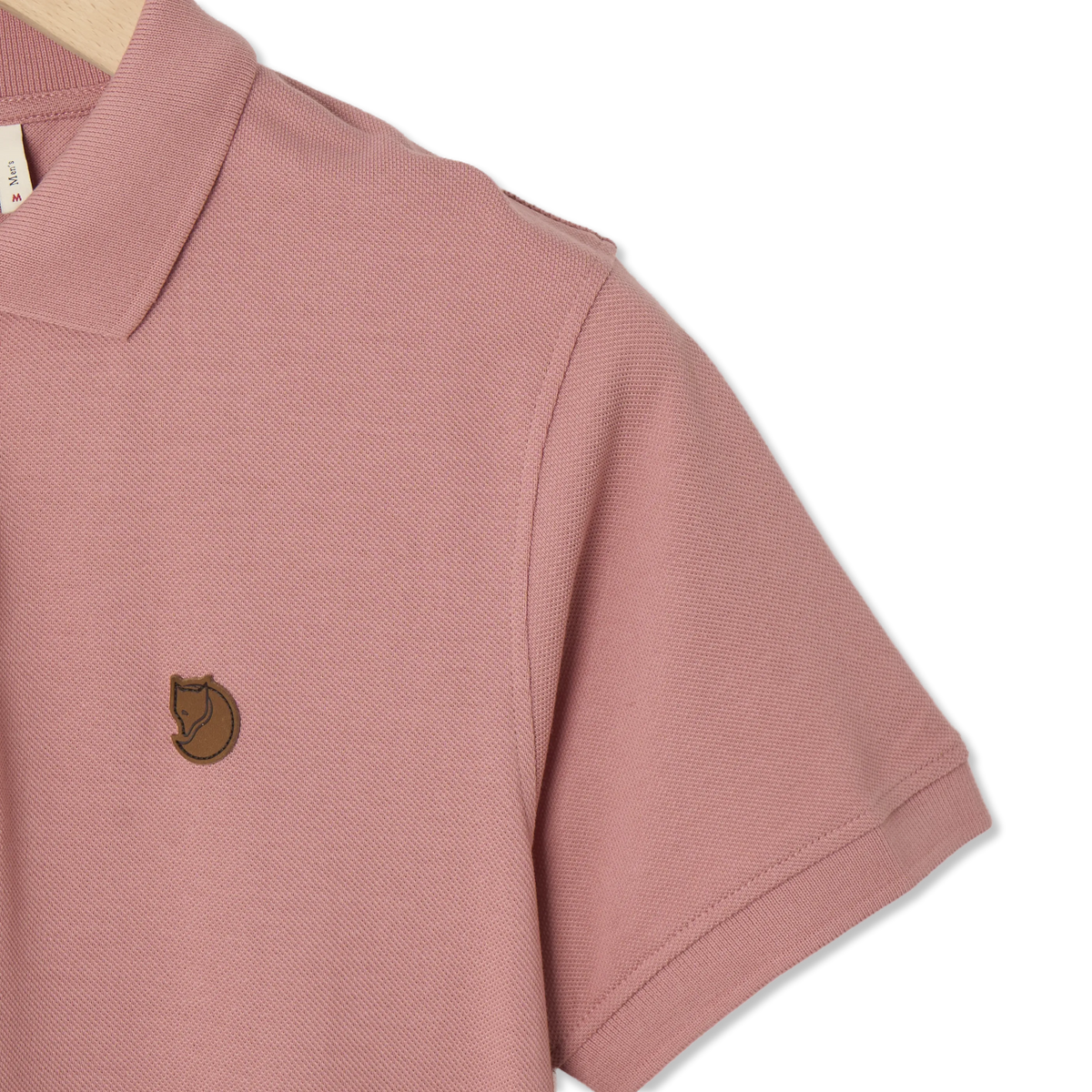 Fjallraven Ovik Polo Shirt Dusty Rose - Detail 2