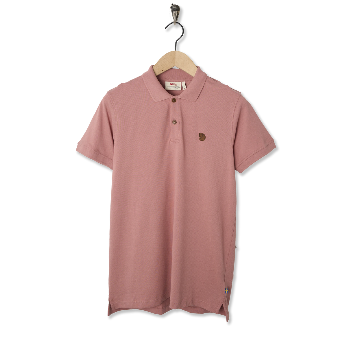 Fjallraven Ovik Polo Shirt Dusty Rose - Front