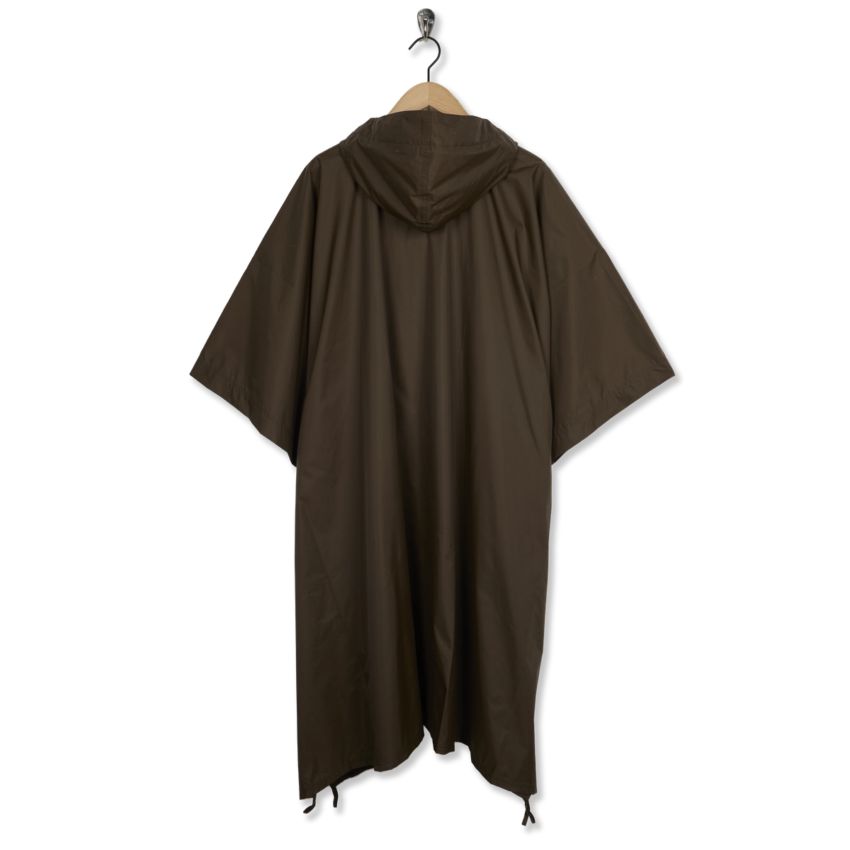 Fjallraven Poncho Dark Olive - Back