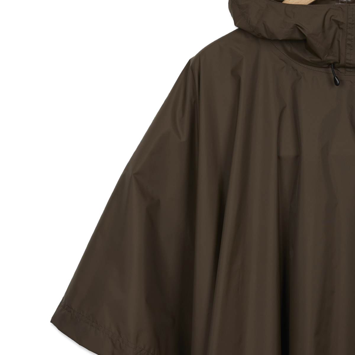 Fjallraven Poncho Dark Olive - Detail 4