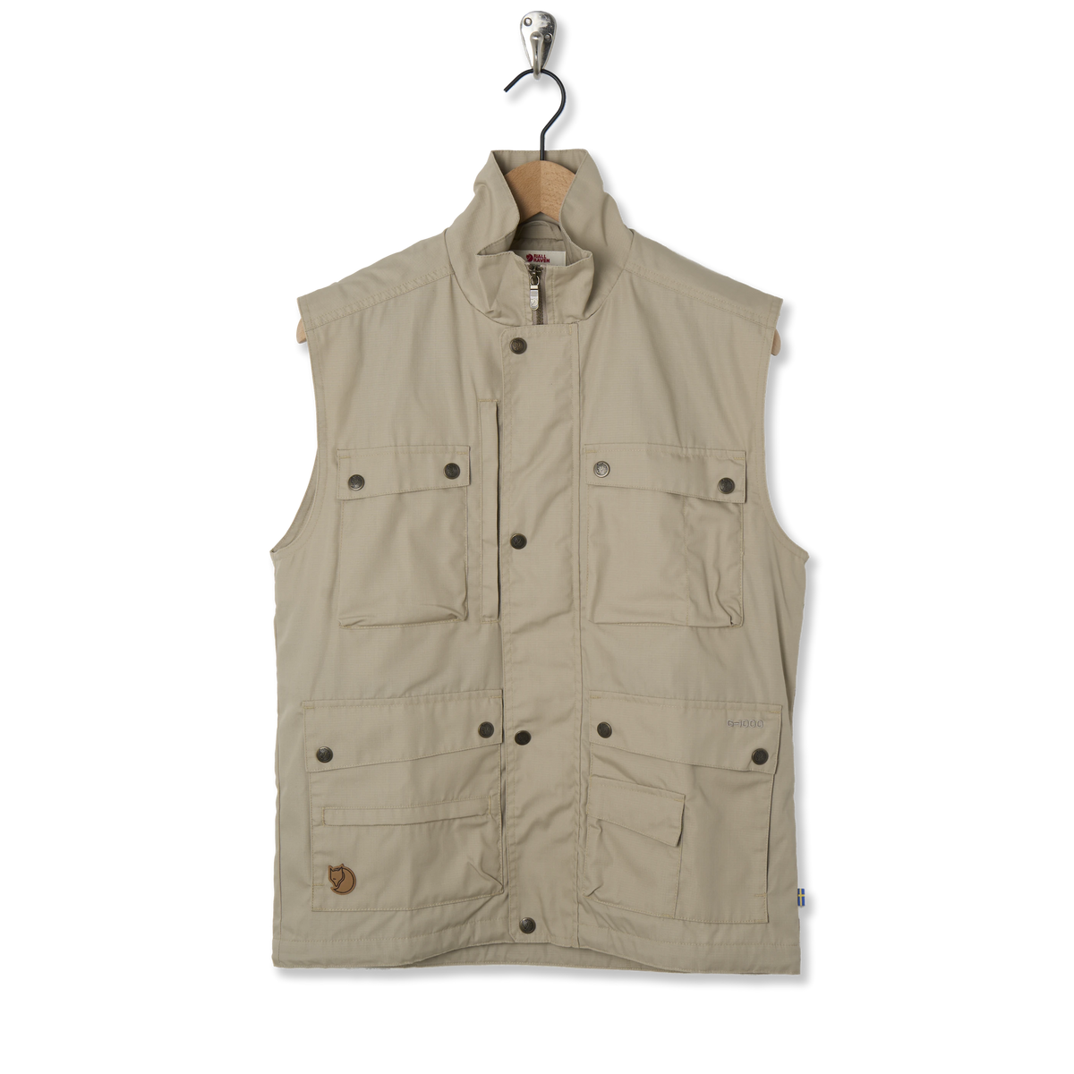 Fjallraven Reporter Lite Vest Classic Fossil - Front
