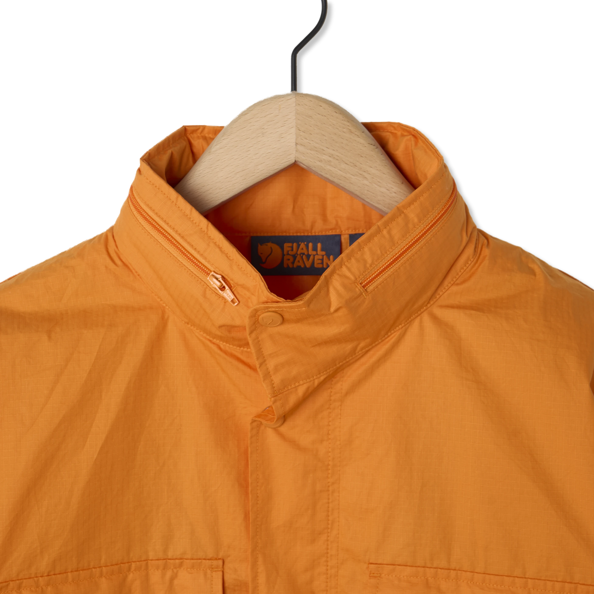 Fjallraven Samlaren Raven Jacket Field Orange - Detail 1