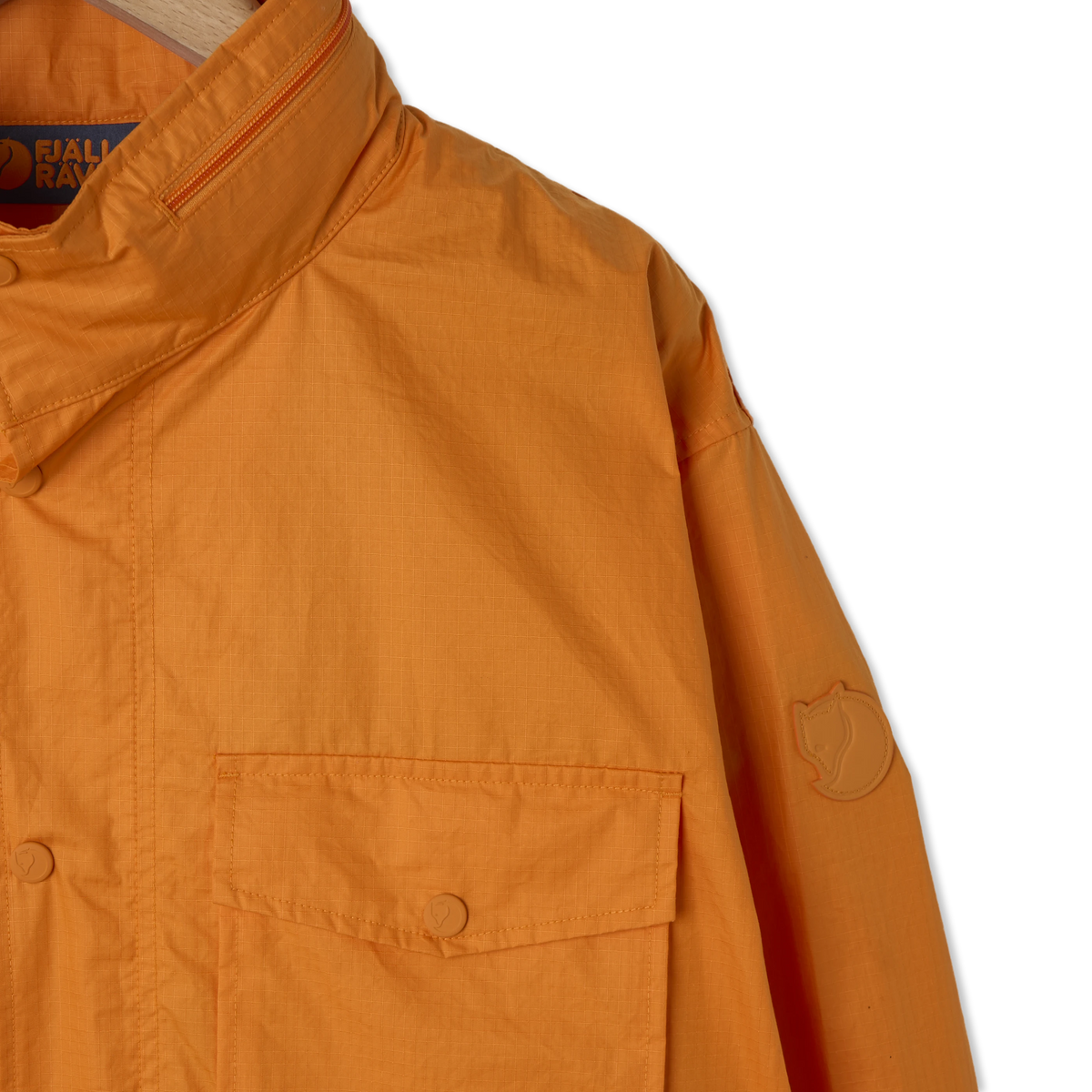 Fjallraven Samlaren Raven Jacket Field Orange - Detail 2