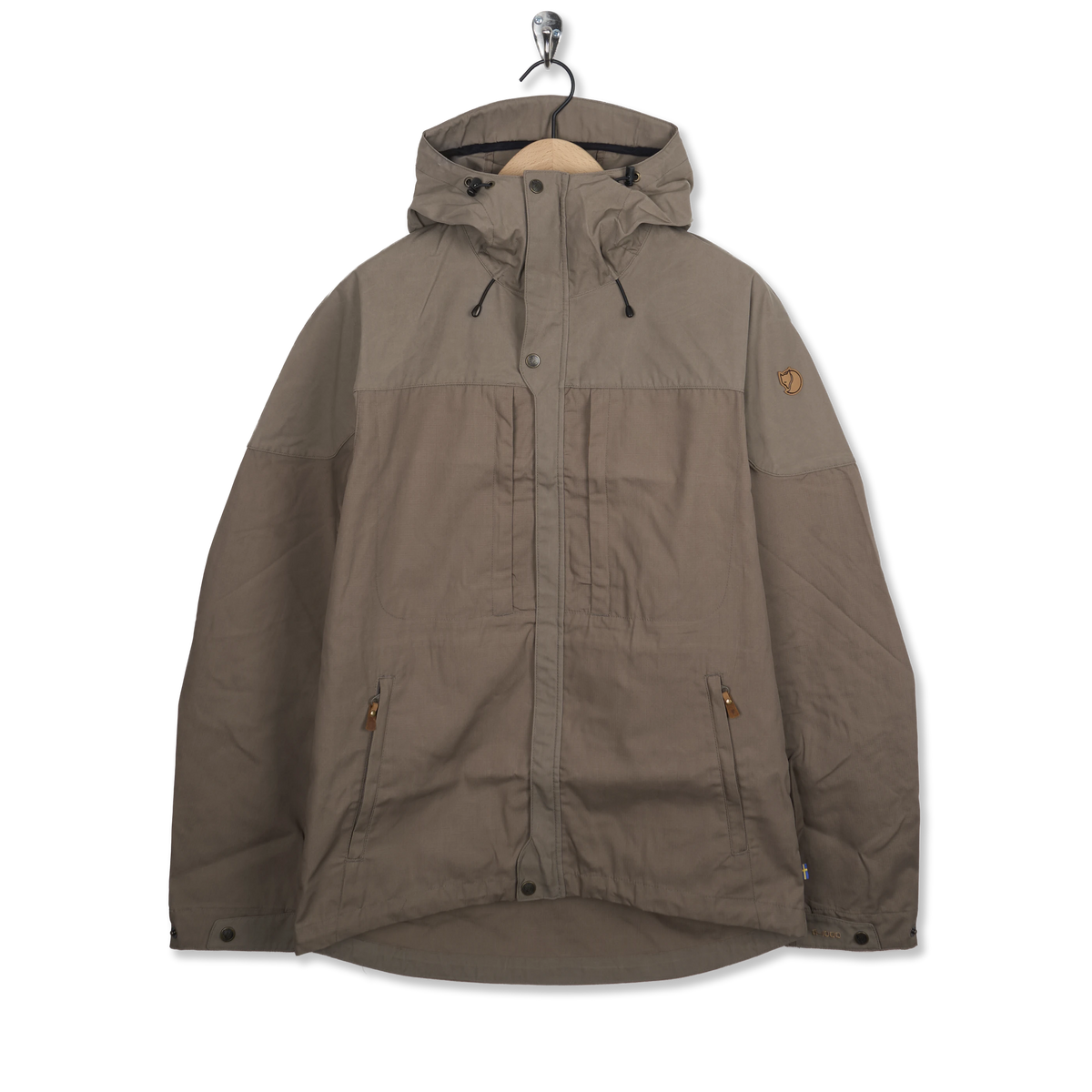 Fjallraven Skogso Jacket Suede Brown - Front