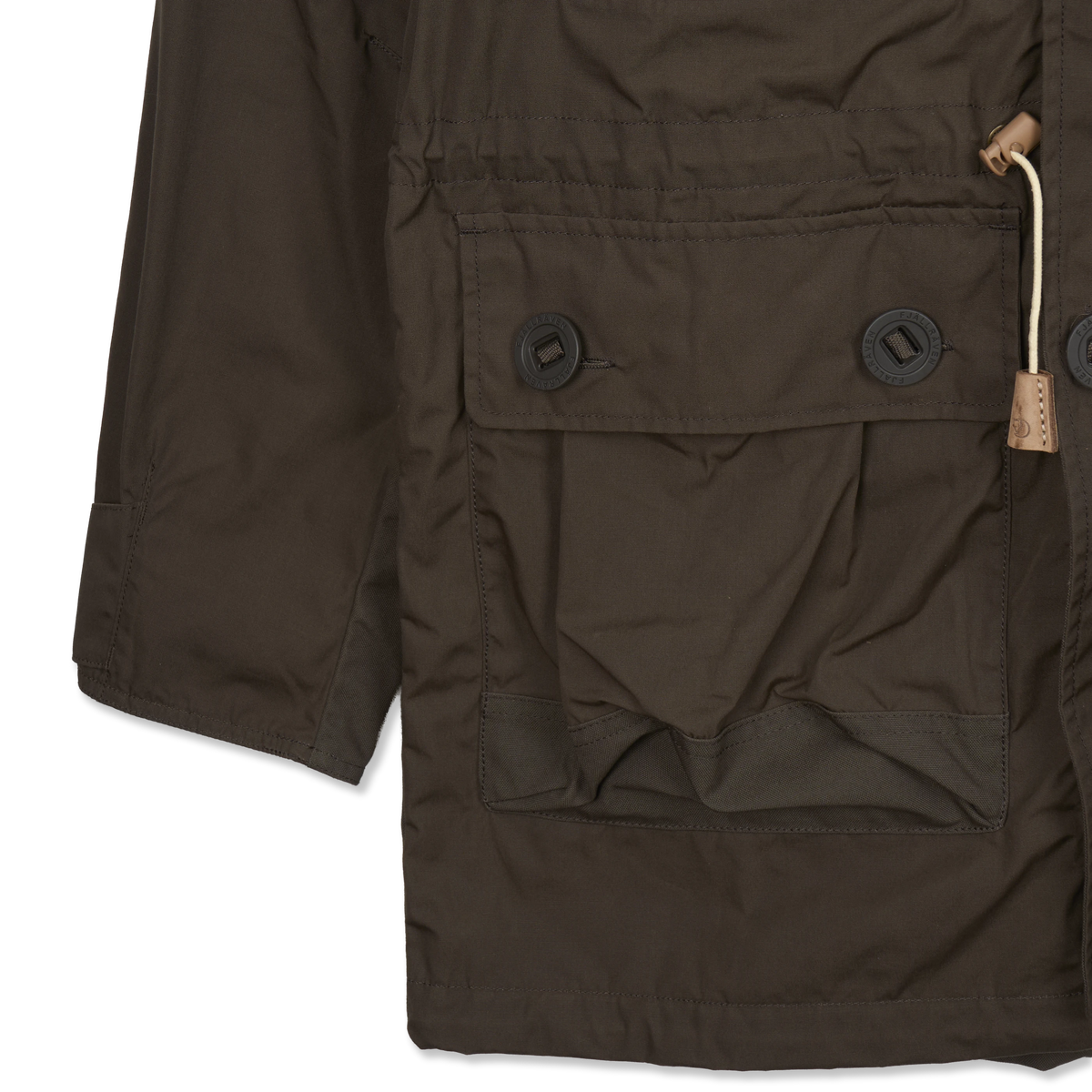 Fjallraven Smock No 1 Dark Olive - Detail 3