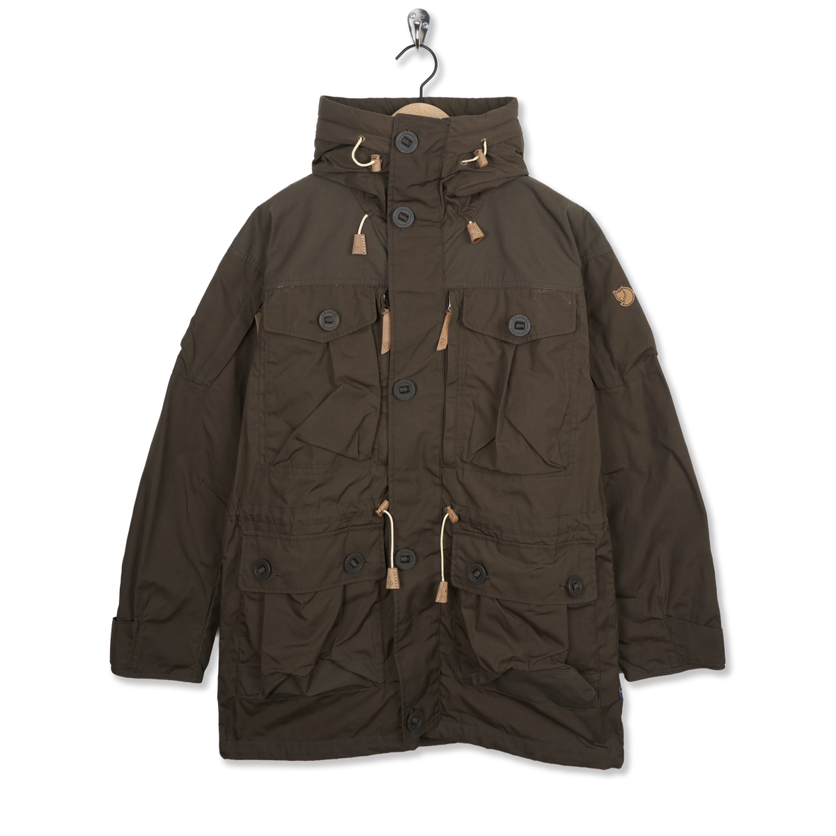 Fjallraven Smock No 1 Dark Olive - Front