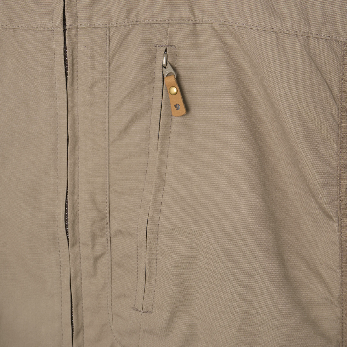 Fjallraven Sten Jacket Suede Brown - Detail 3