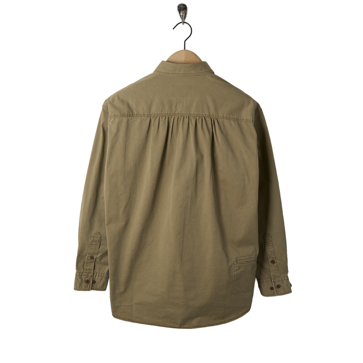 Frizmworks Chino Officer Shirt Khaki - Back