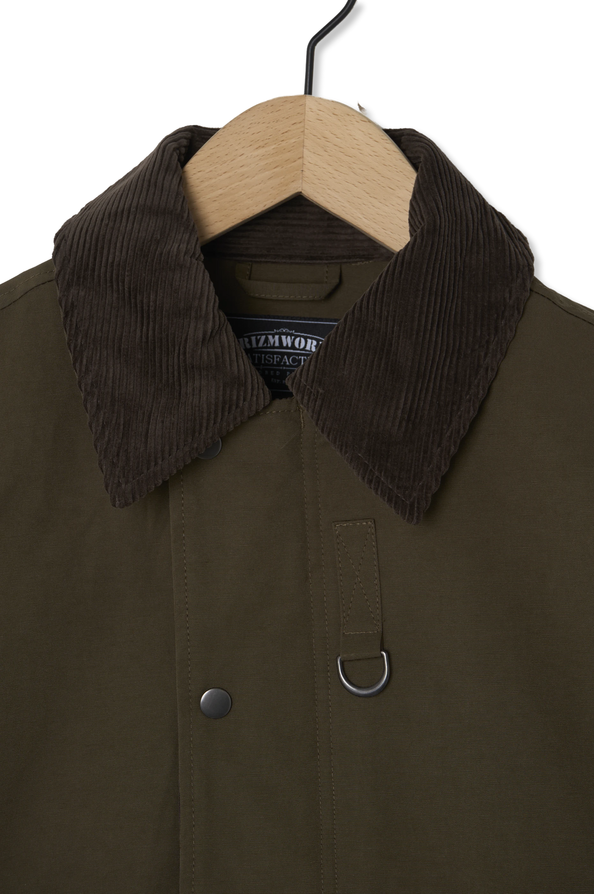 Frizmworks Heritage Hunting Jacket Olive - Detail 2