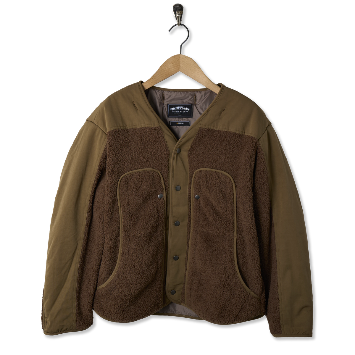 Frizmworks Smock Hooded Parka Tan - Back