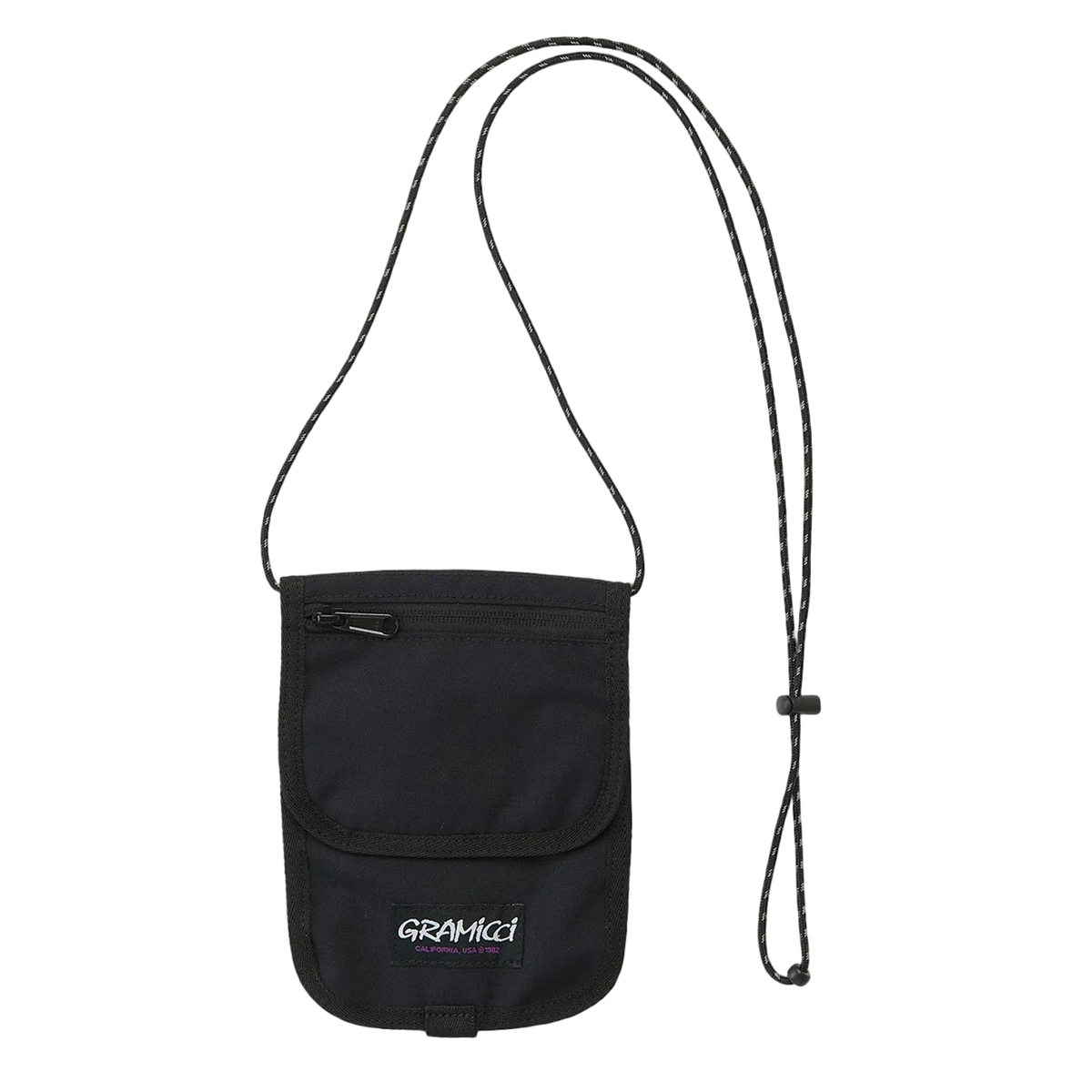 Gramicci Cordura Neck Pouch Black - View