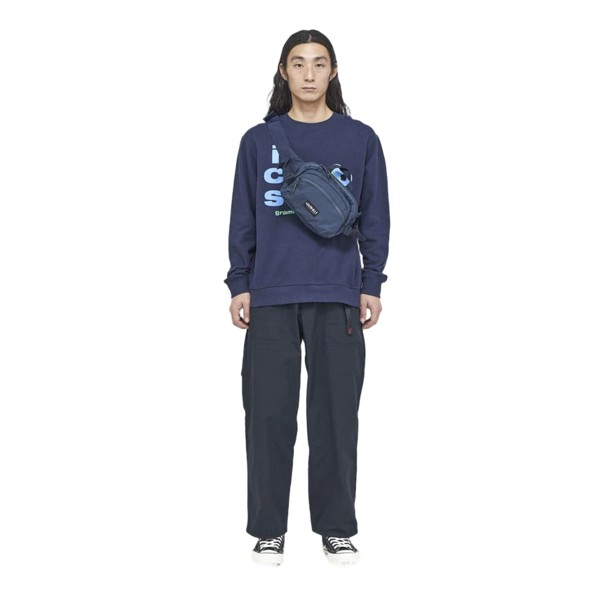 Gramicci Cordura Hiker Bag Navy - View 3