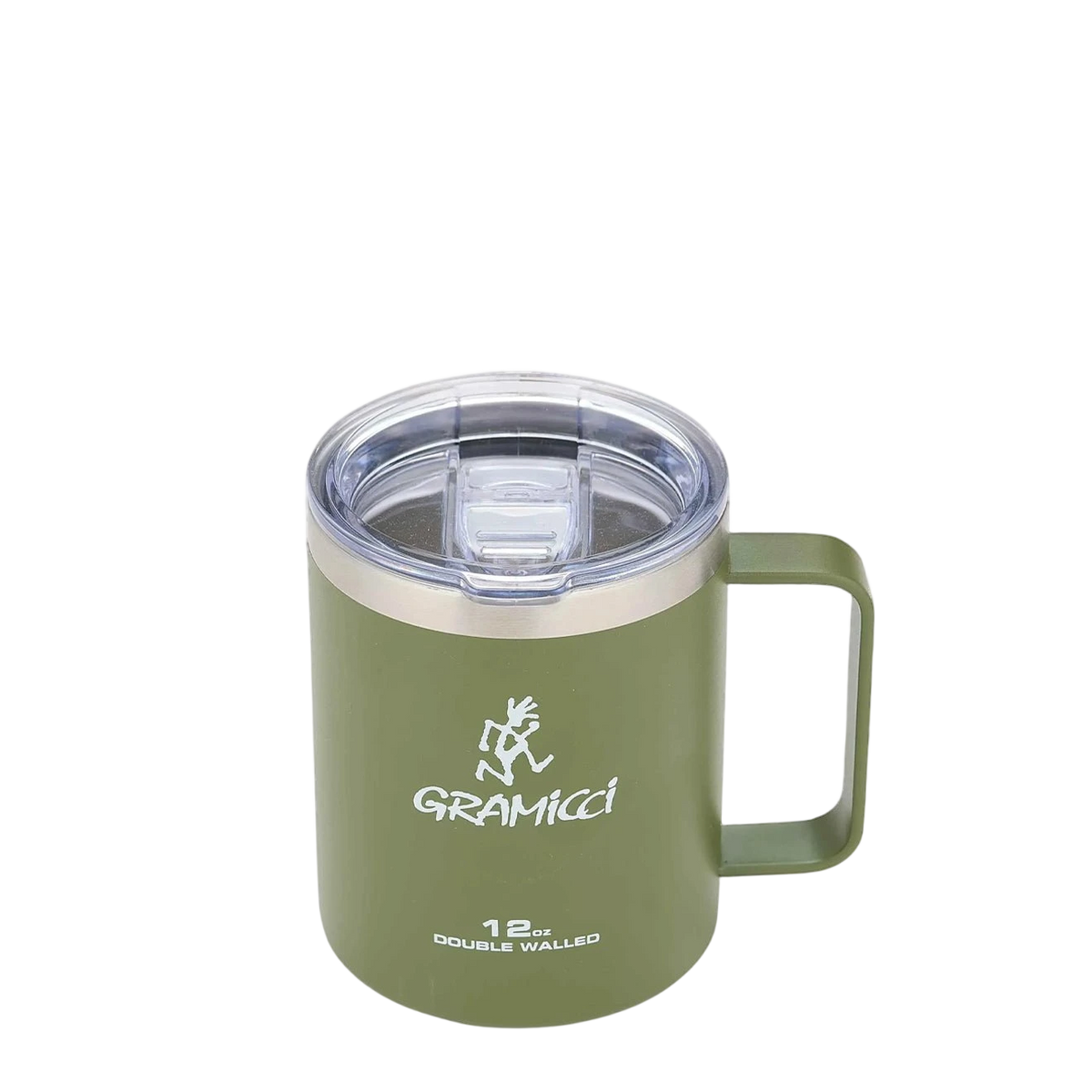 Gramicci Double Walled Stainless Steel Mug Olive - View