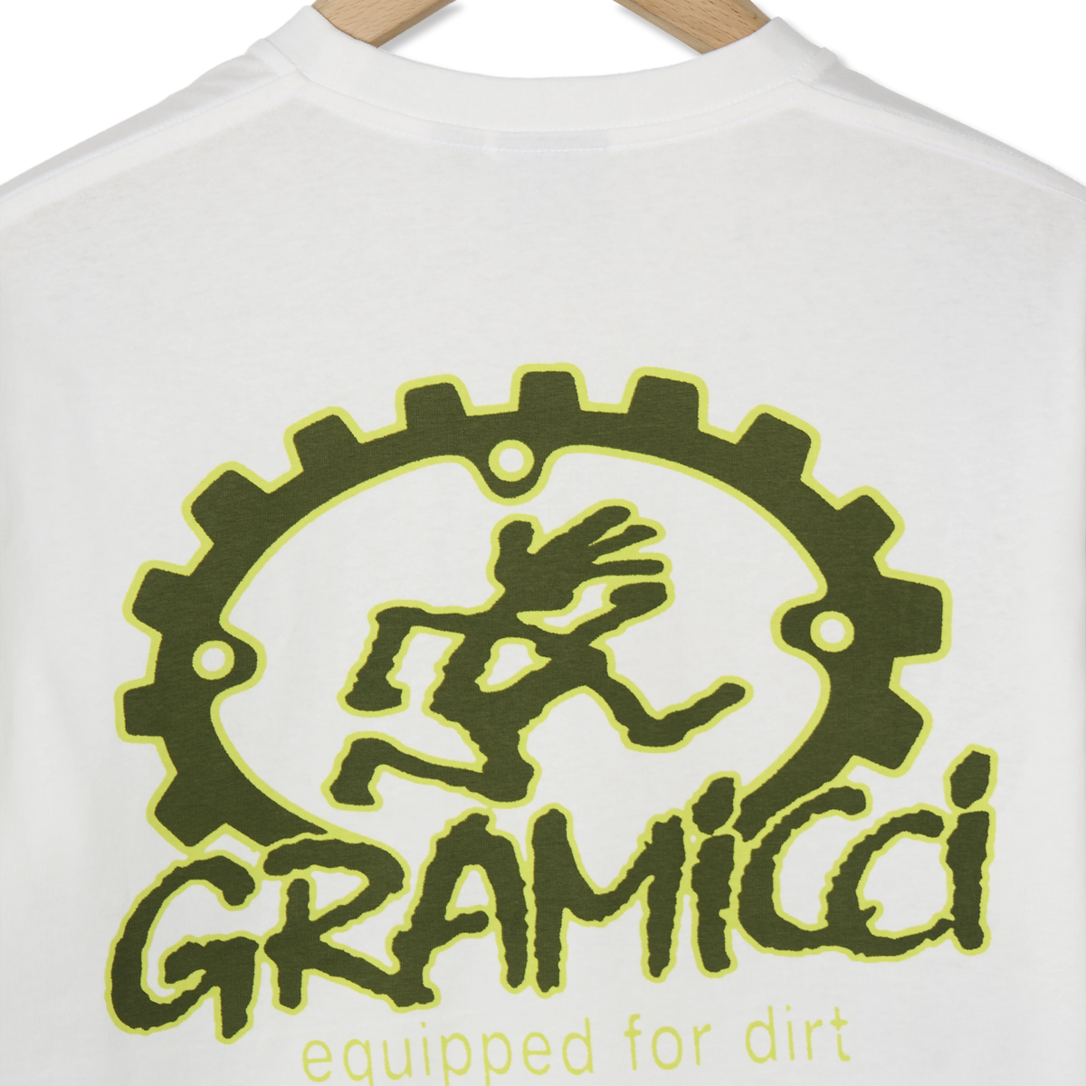 Gramicci Equipped For Dirt Tee White - Detail 4