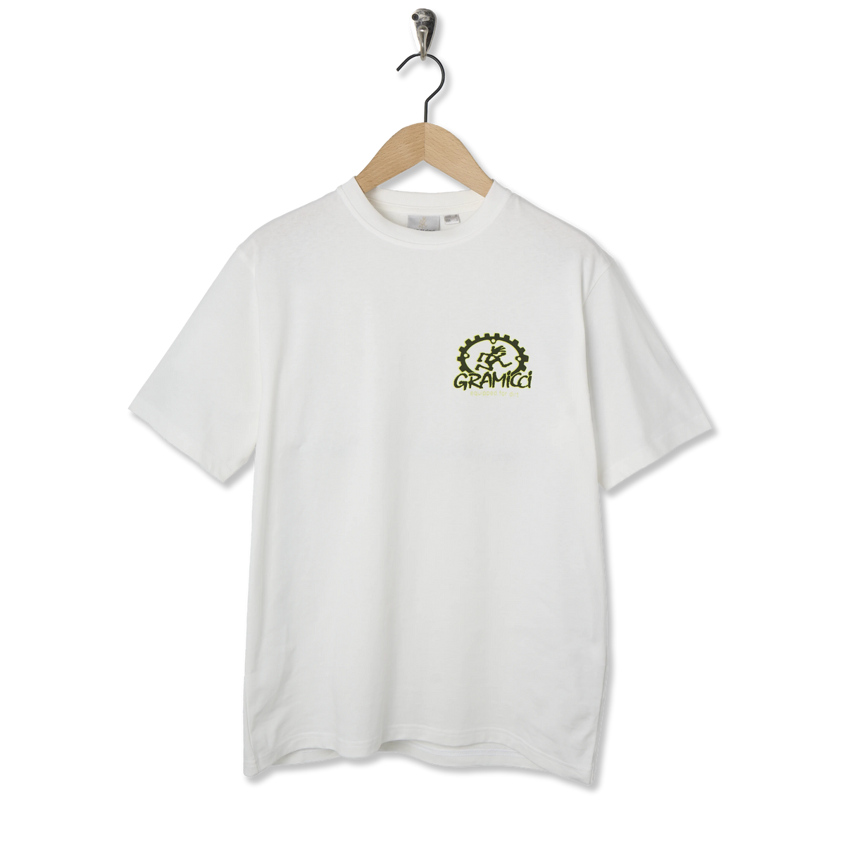 Gramicci Equipped For Dirt Tee White - Front