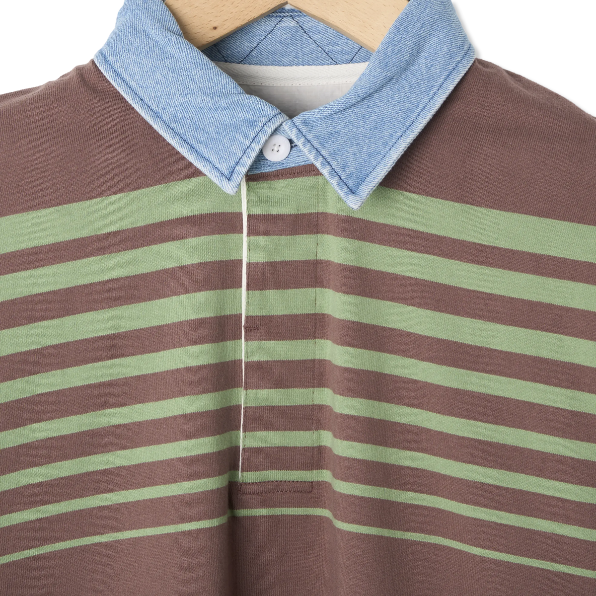 Gramicci Langdon Rugby Shirt Peppercorn - Detail 3