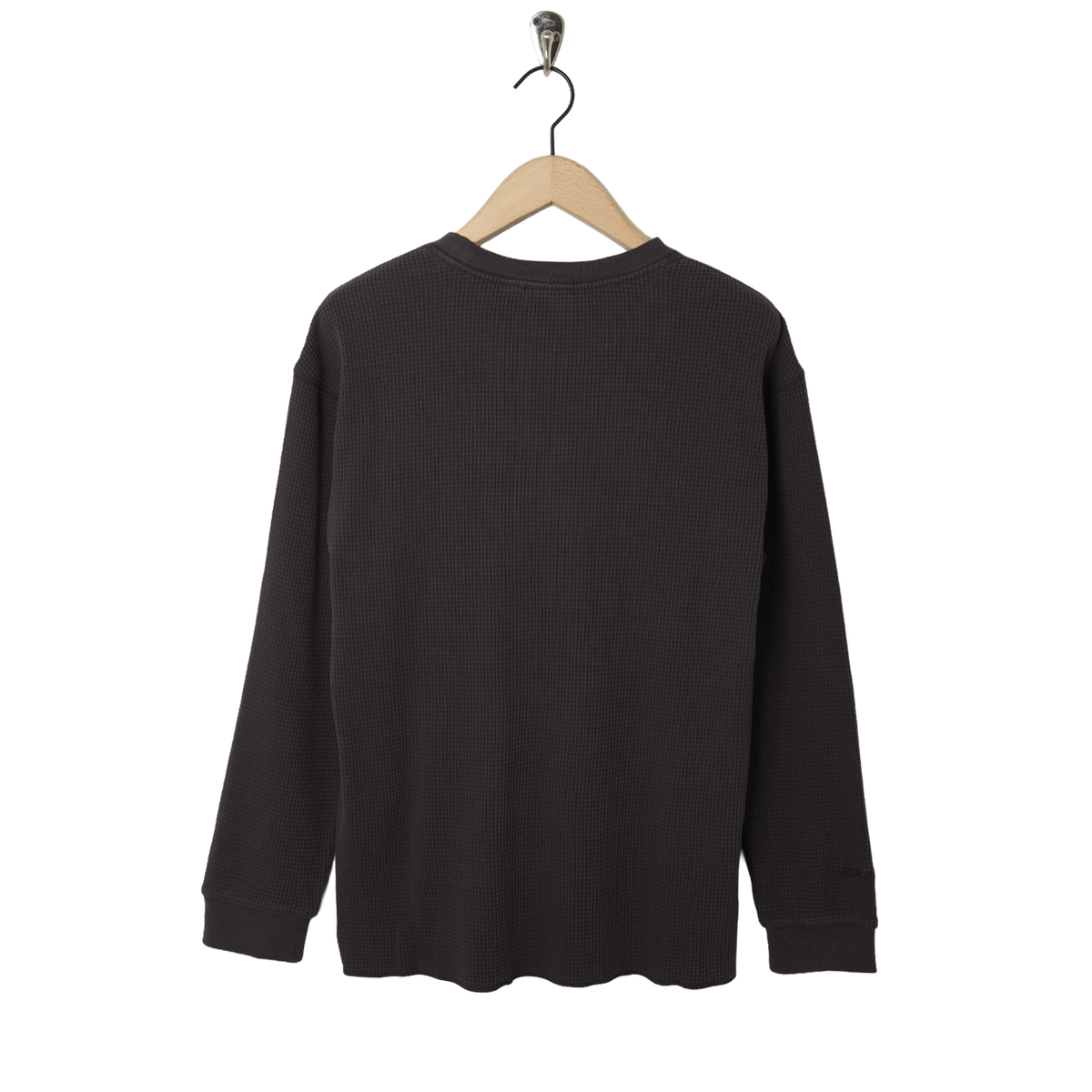 Gramicci Waffle Crew Fossil Pigment - Back