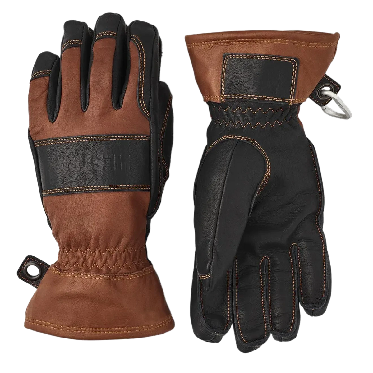 Hestra Fält Guide Glove 5 Finger Brown / Black - View 1