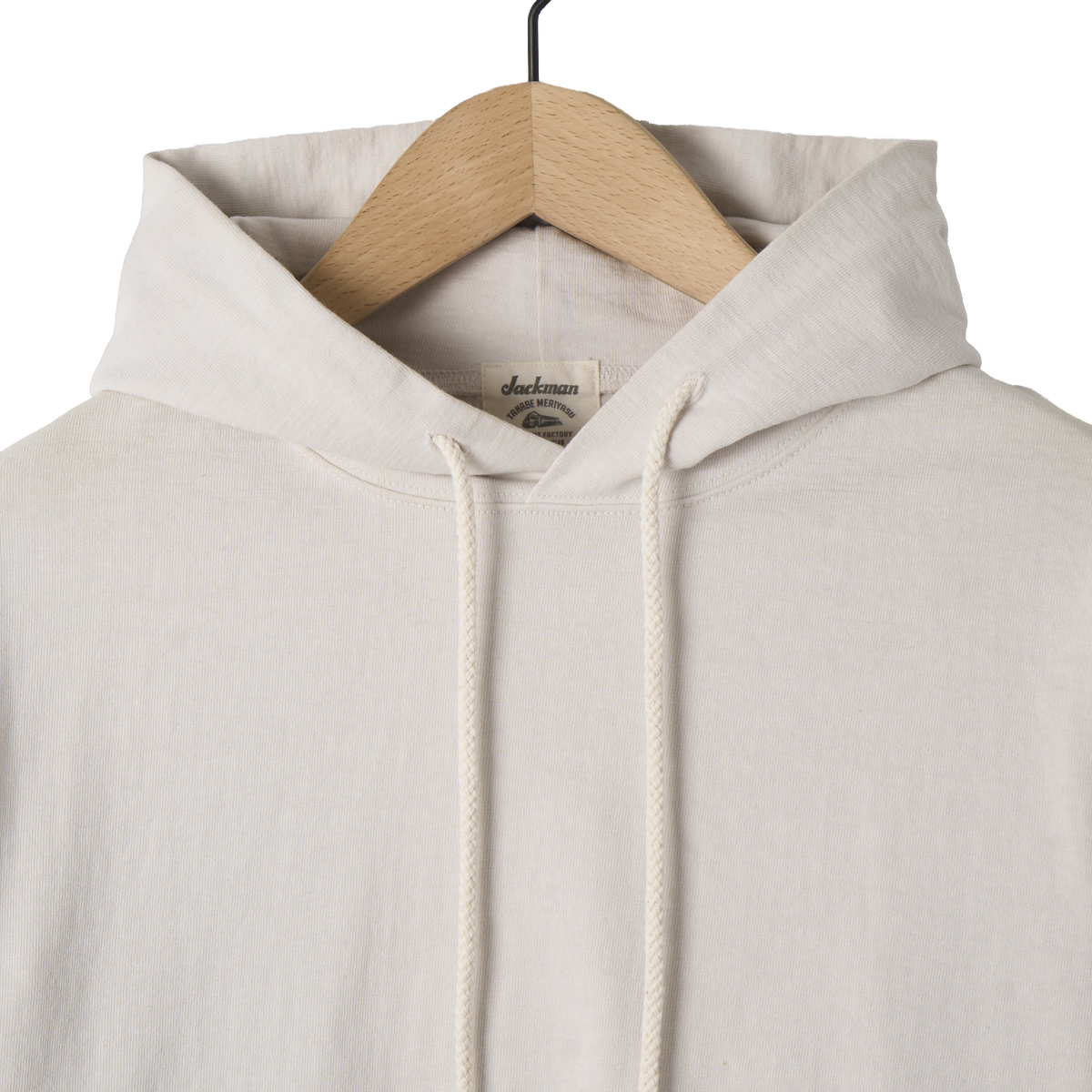 Jackman Dotsume Pullover Parka  Rosin White
