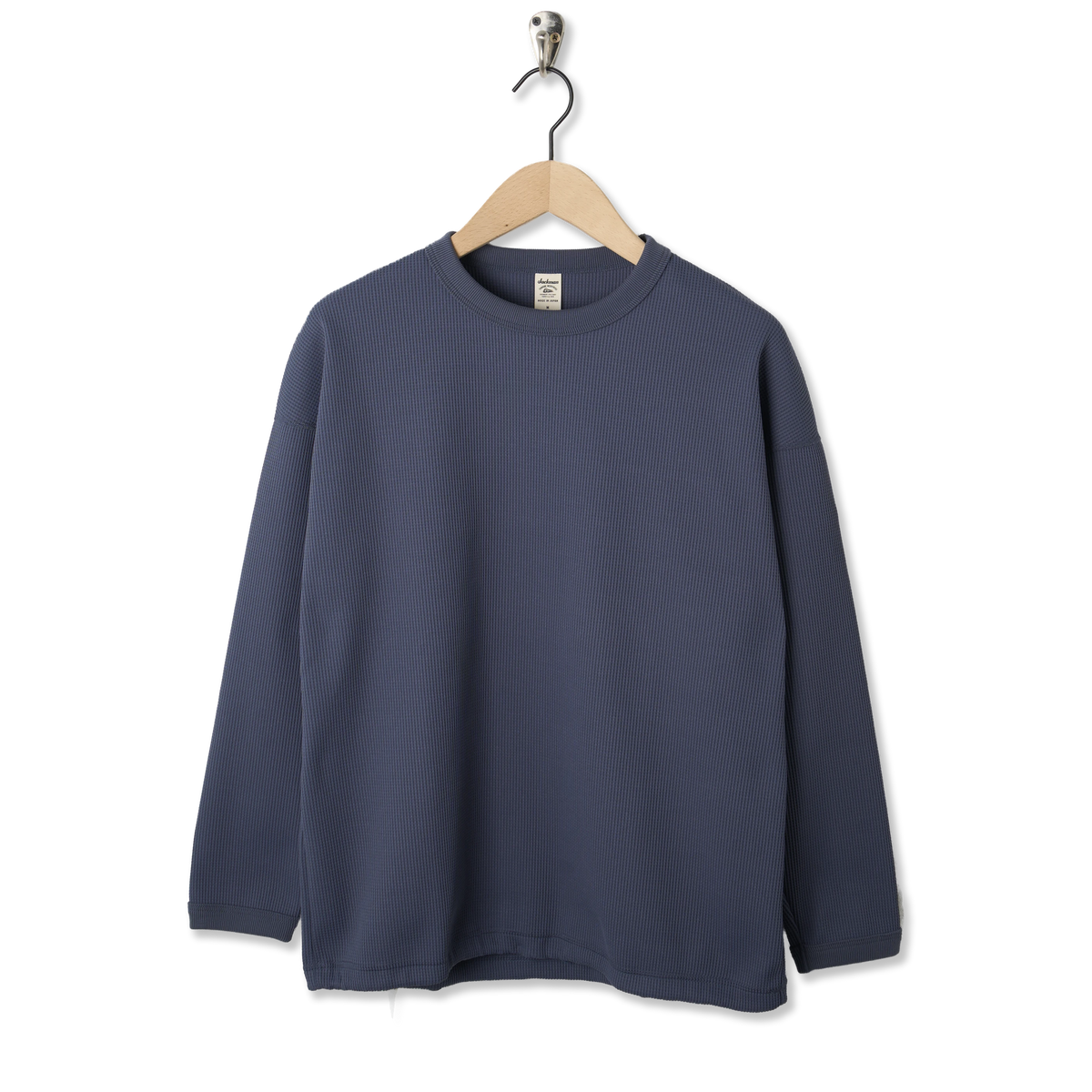 Jackman PT Himo L/S T-Shirt Retro Navy - Front