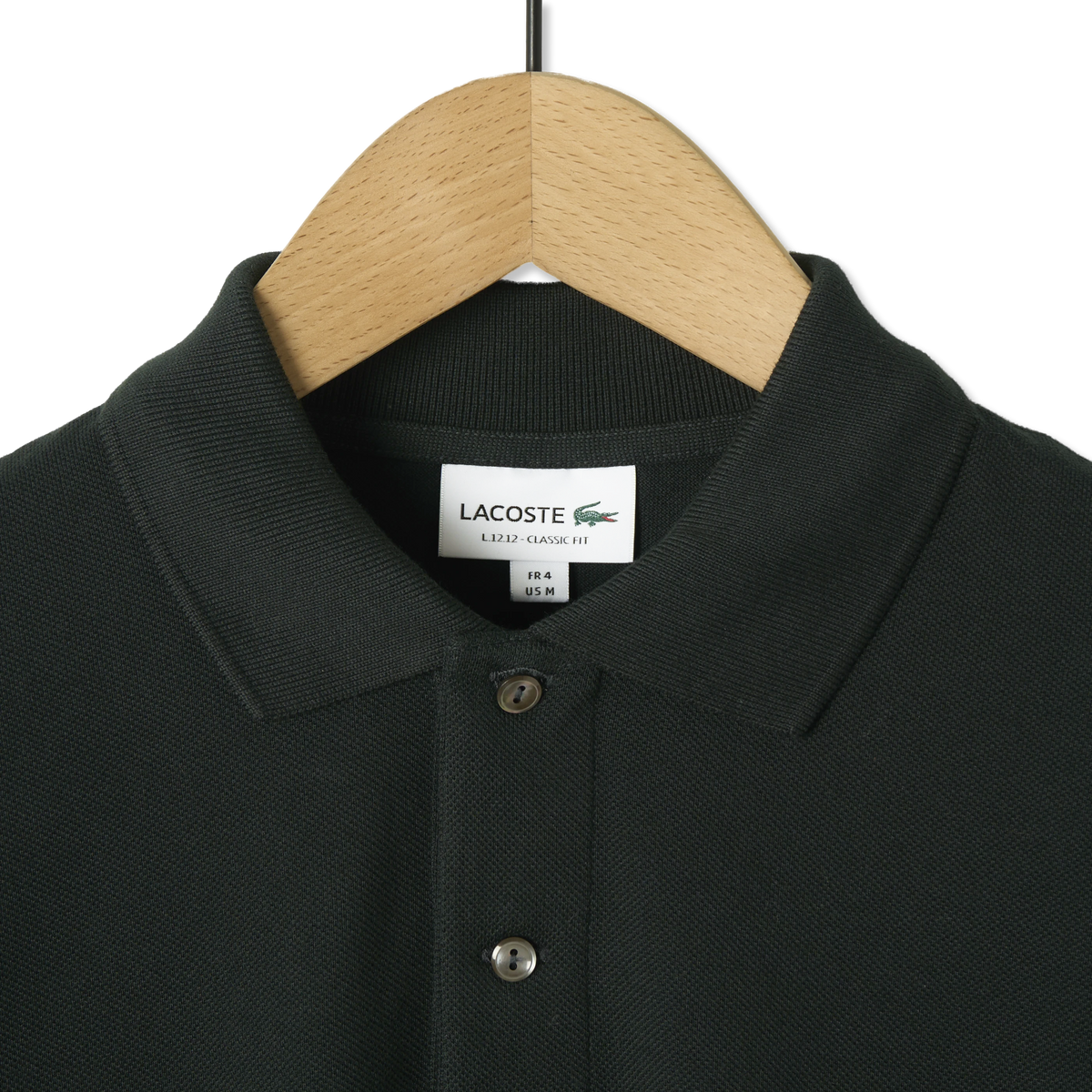 Lacoste Classic Fit L.12.12 Original Polo Shirt Dark Green