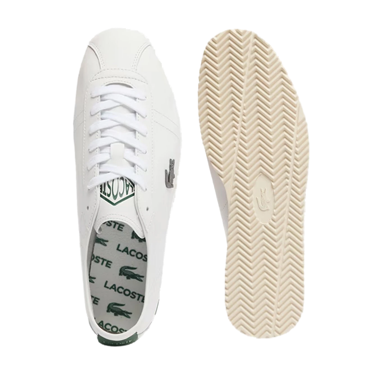 Lacoste Club-Low Trainer White / Off White - View 3
