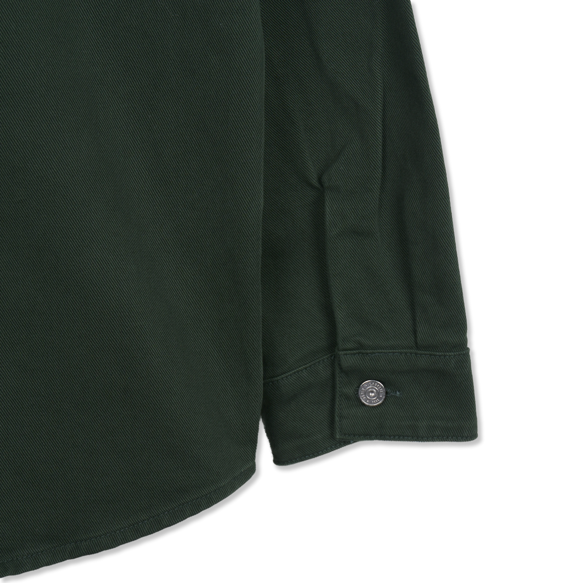 Lacoste Oversized Denim Overshirt Green - Detail 3